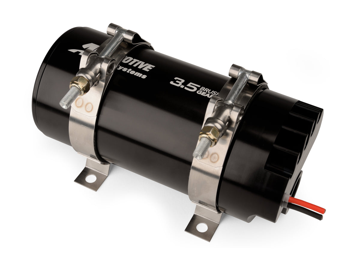 Aeromotive 3.5 Brushless Spur Gear External Fuel Pump - In-Line - 3.5gpm - 11185