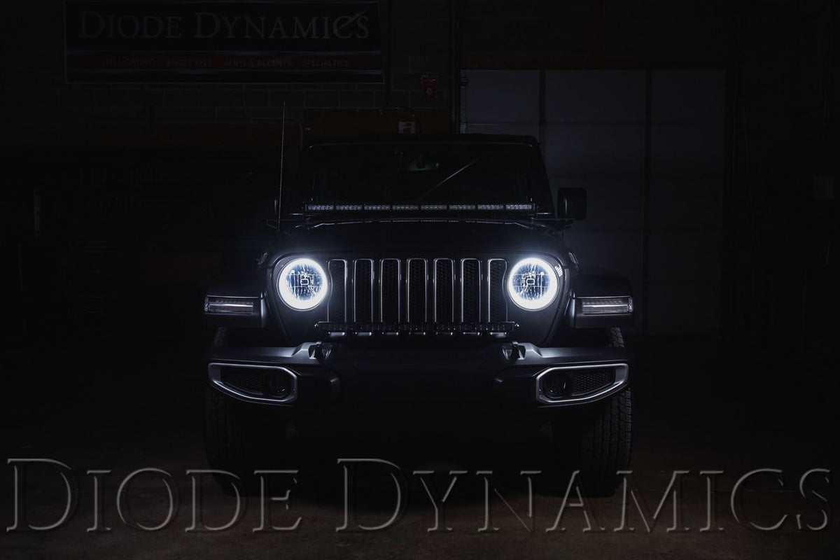 Diode Dynamics Halo Lights LED 185mm Switchback (Pair) - DD2241
