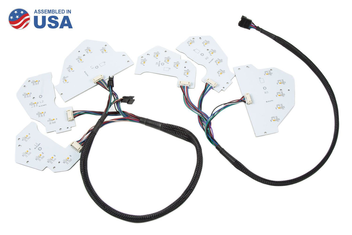 Diode Dynamics 18-23 EU/AU Ford Mustang RGBWA DRL LED Boards - DD2254