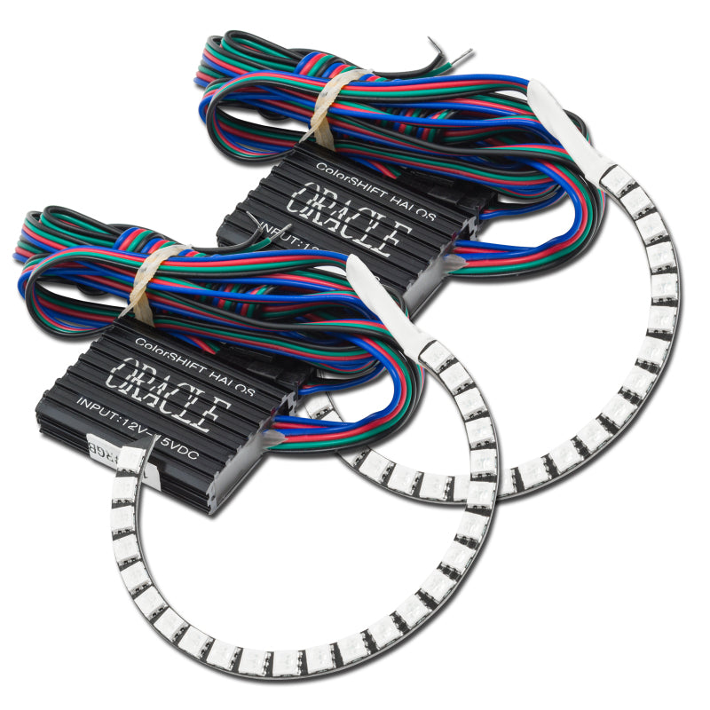 Oracle 16-18 Chevy Camaro RS Headlight Projector Halo Kit - ColorSHIFT w/ 2.0 Cntrl SEE WARRANTY - 1319-333