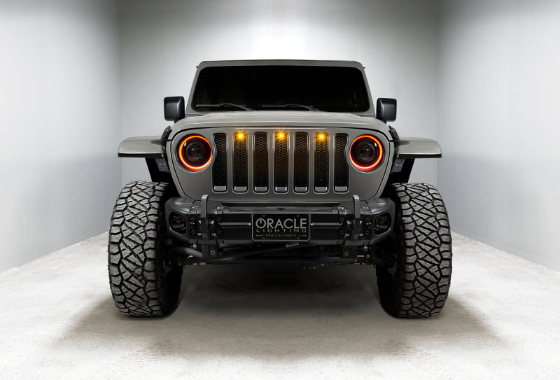 Oracle Oculus Bi-LED Projector Headlights for Jeep JL/Gladiator JT - w/ Simple Cntrl SEE WARRANTY - 5839-504-B
