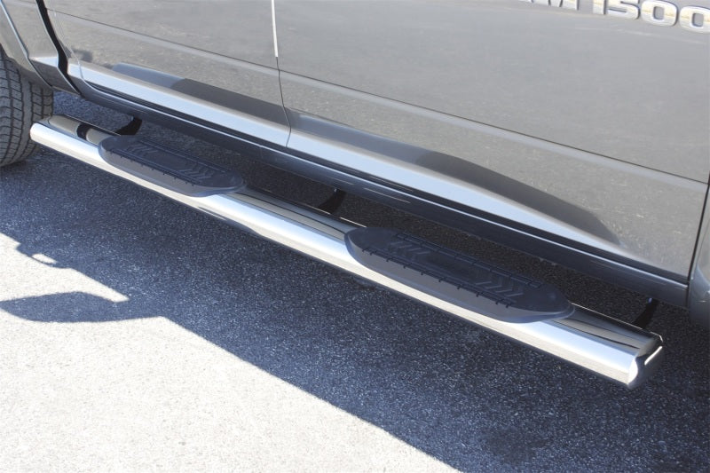 Lund 10-17 Dodge Ram 2500 Crew Cab 6in. Oval Straight SS Nerf Bars - Polished - 24385007