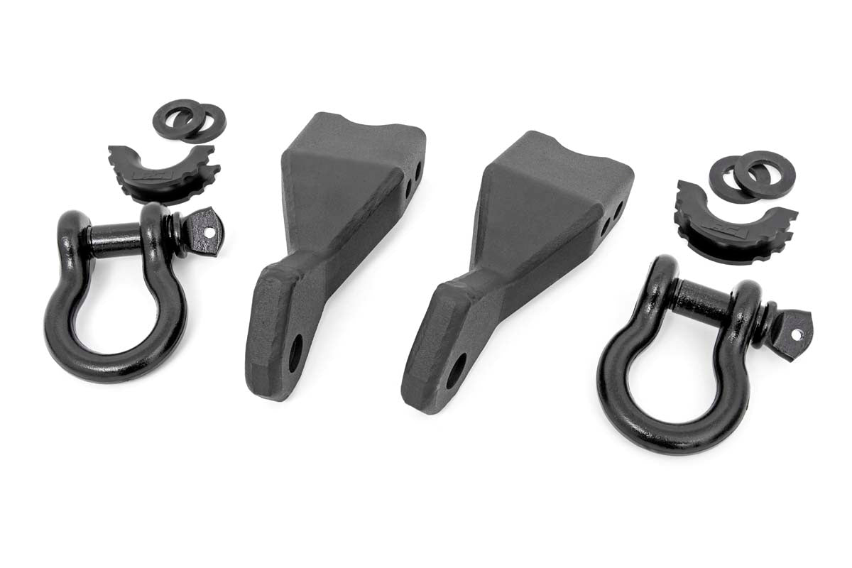 Tow Hook Brackets | D-Ring Combo | Chevy Silverado 1500 2WD/4WD (2019-2024)