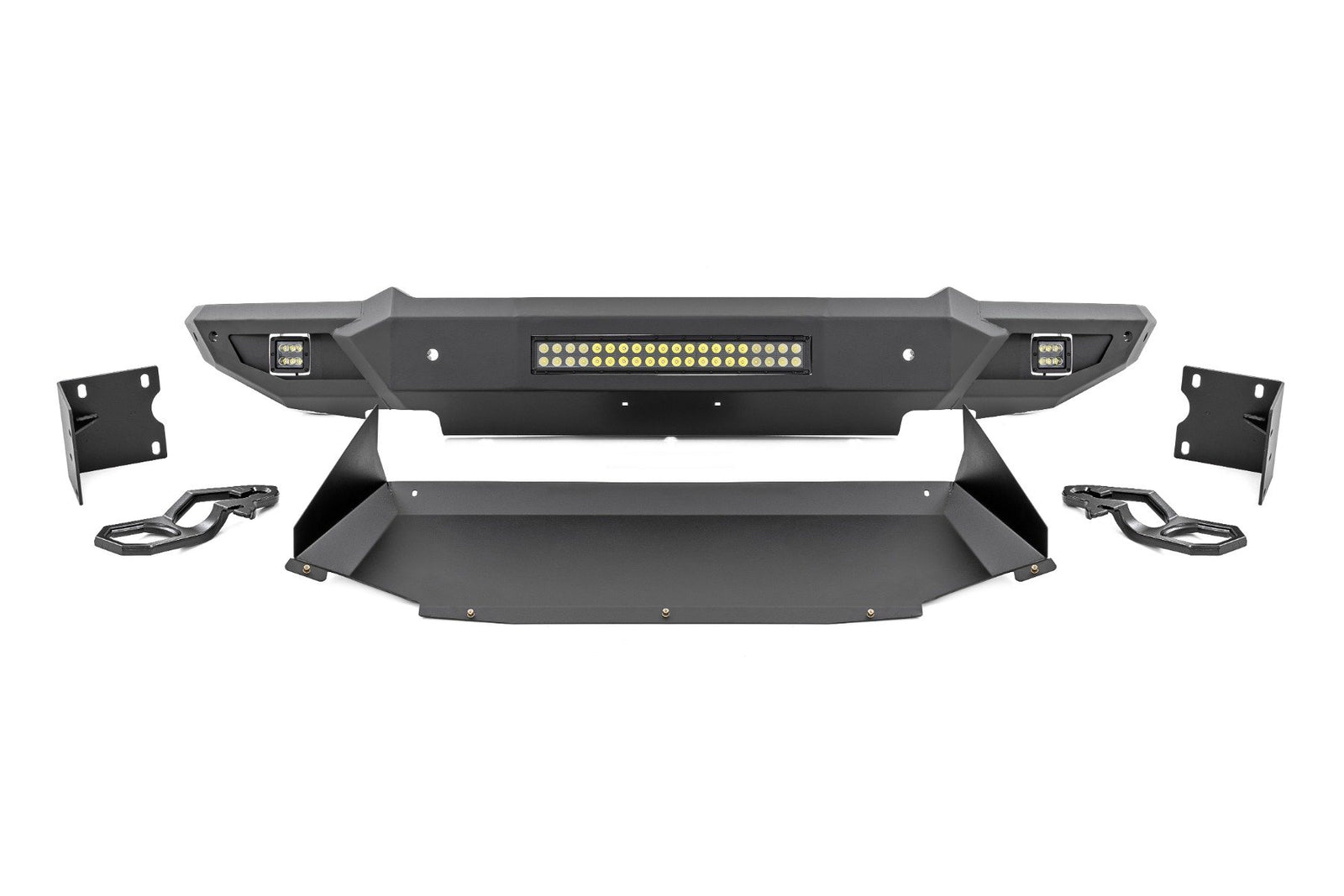 Front Bumper w/Skid Plate & Tow Hooks | Ram 1500 2WD/4WD (2019-2024)