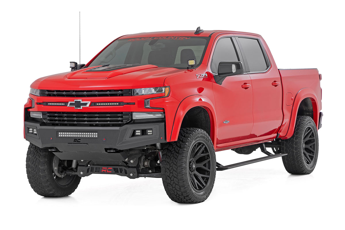 Rough Country - Power Running Boards - Dual Electric Motor - Crew Cab - Chevy/GMC 1500/2500HD/3500HD (19-25) - PSR51920 for 2