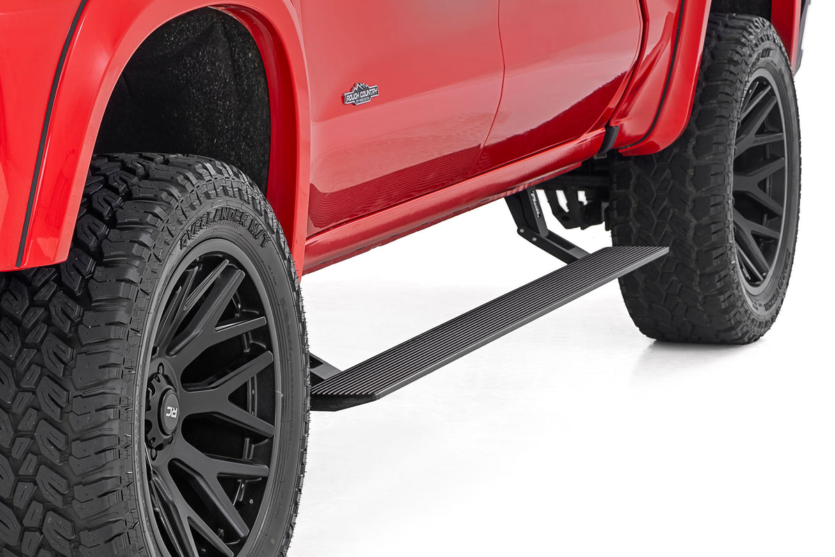 Rough Country - Power Running Boards - Dual Electric Motor - Crew Cab - Chevy/GMC 1500/2500HD/3500HD (19-25) - PSR51920 for 2