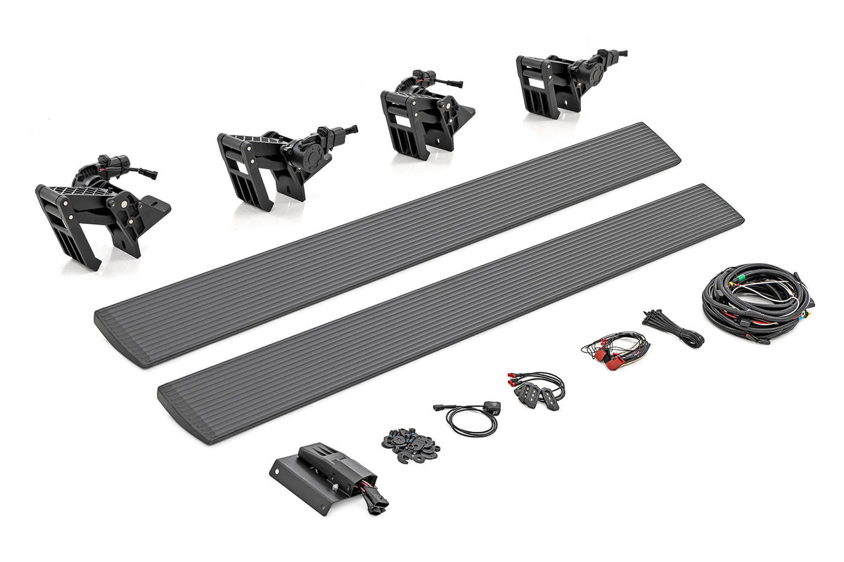 Rough Country - Power Running Boards - Dual Electric Motor - Crew Cab - Chevy/GMC 1500/2500HD/3500HD (19-25) - PSR51920 for 2
