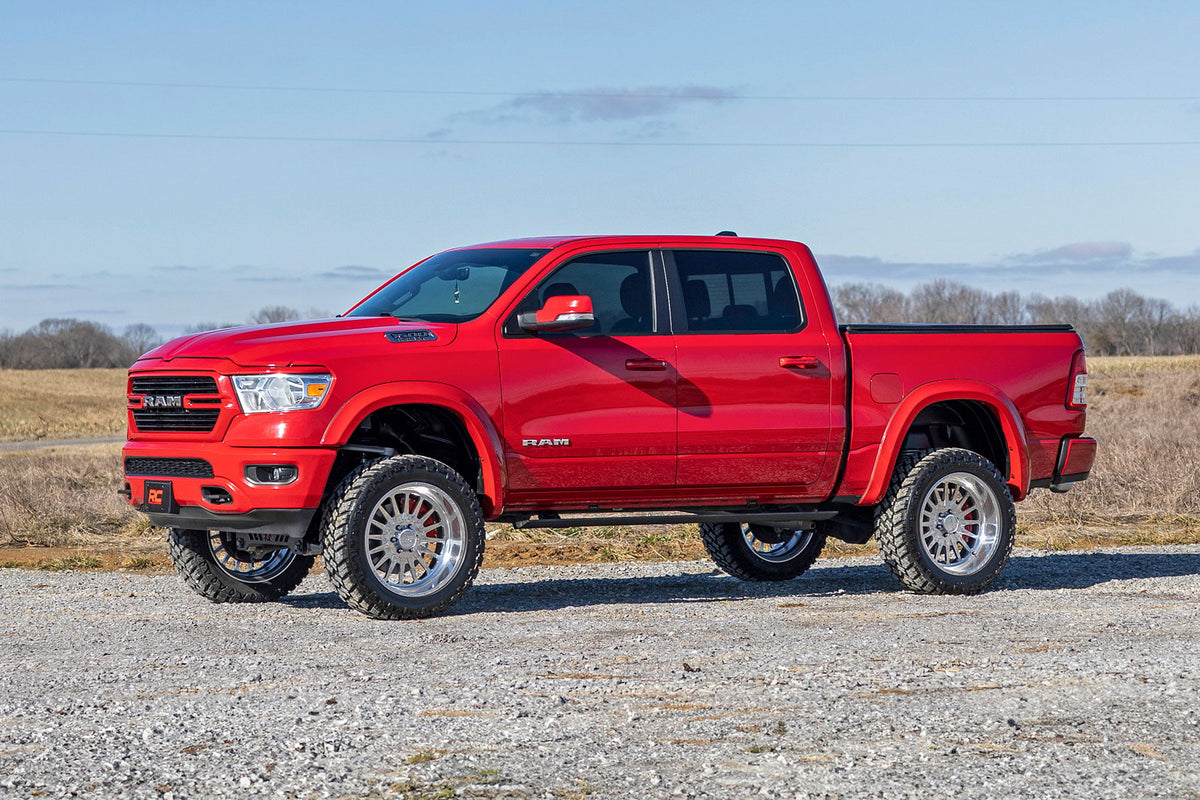 Rough Country - Power Running Boards - Dual Electric Motor - Crew Cab - Ram 1500 (19-25)/1500 TRX (21-24) - PSR61920 by Rough