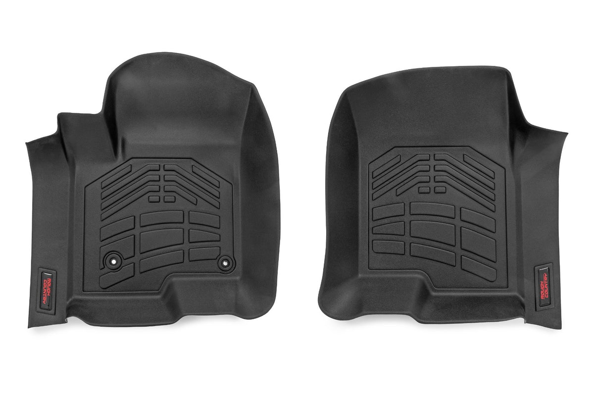 Sure-Fit Floor Mats | FR &amp; RR | FR Bucket | Crew | Chevy/GMC 1500/2500HD/3500HD (19-24)