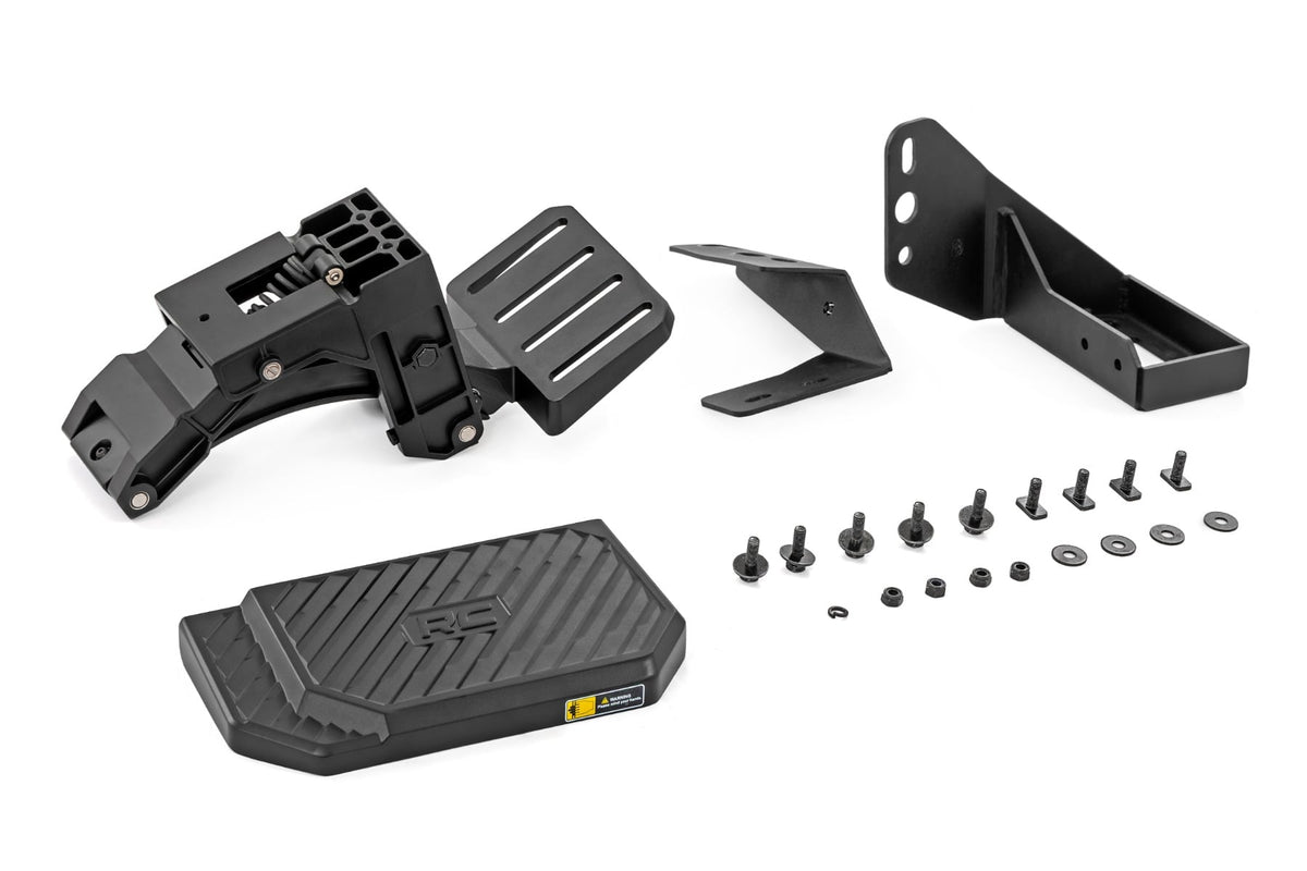 Rough Country - Retractable Bed Step - Manual Pull - Ram 2500/3500 2WD/4WD (2019-2025) - PW050141 by Rough Country - close-up
