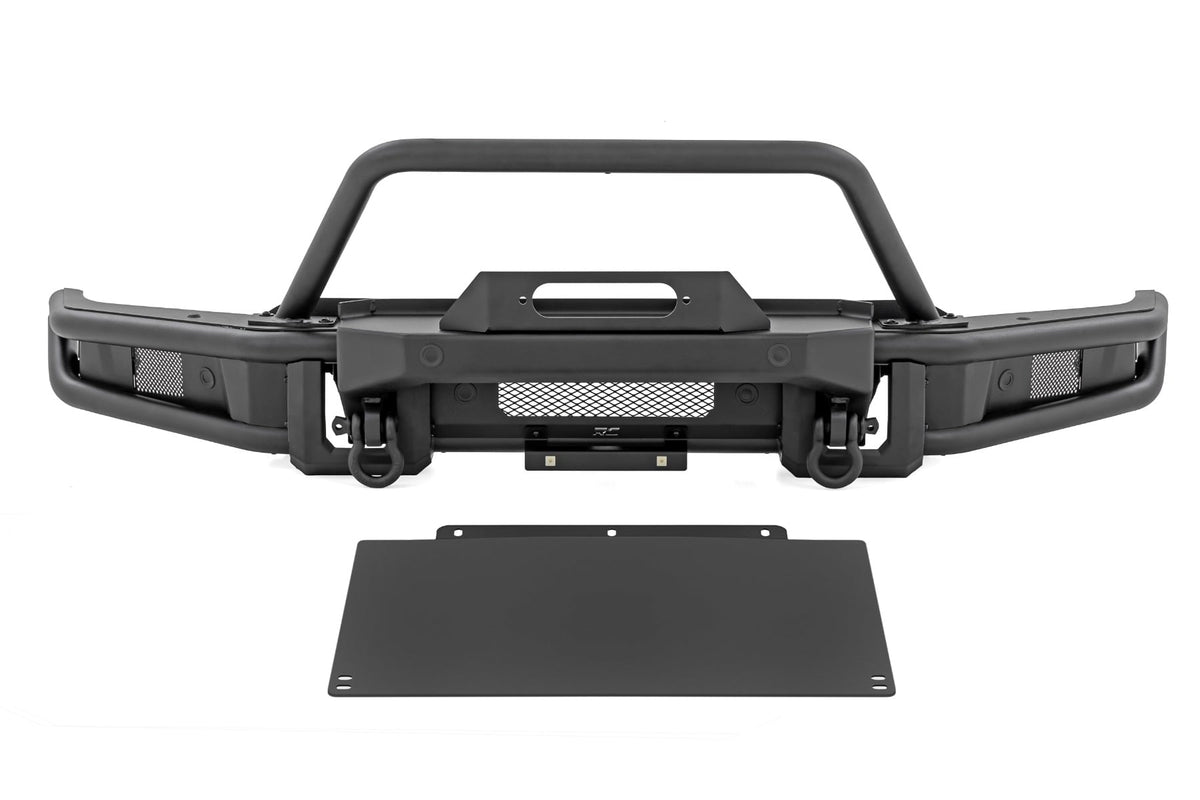 Rough Country - Front Bumper - Tubular - Winch Mount - Ram 1500 2WD/4WD (2019-2024) - 51214W by Rough Country - close-up