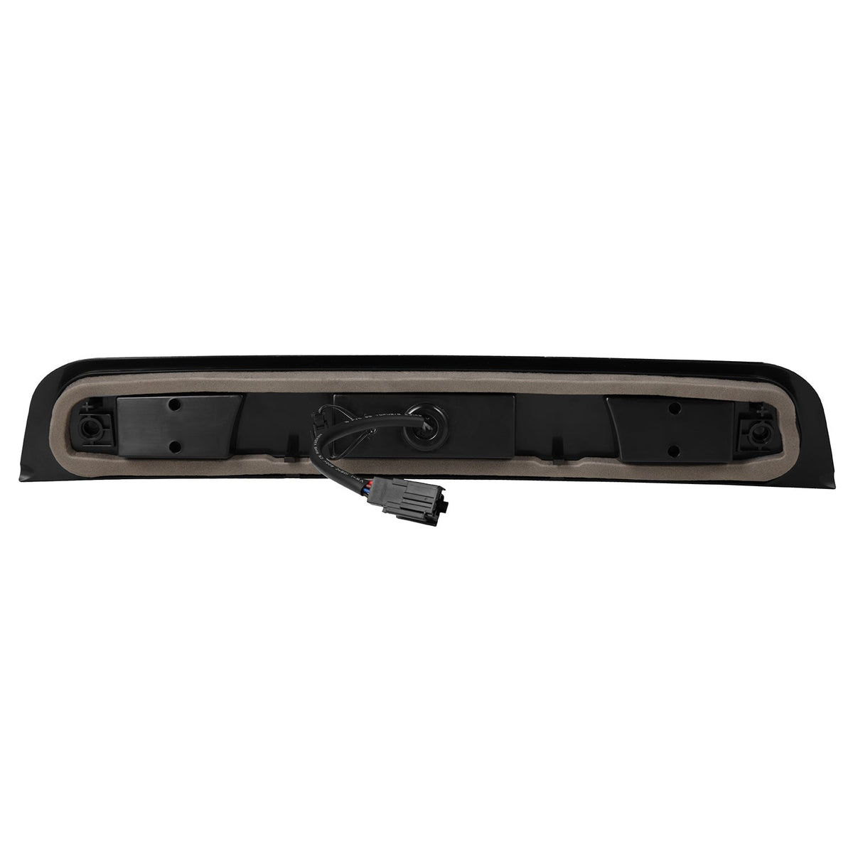AlphaRex 19-26 Ram 1500 NOVA-Series Prismatic LED Third Brake Light - Alpha-Black - 220087 by AlphaRex - angle view