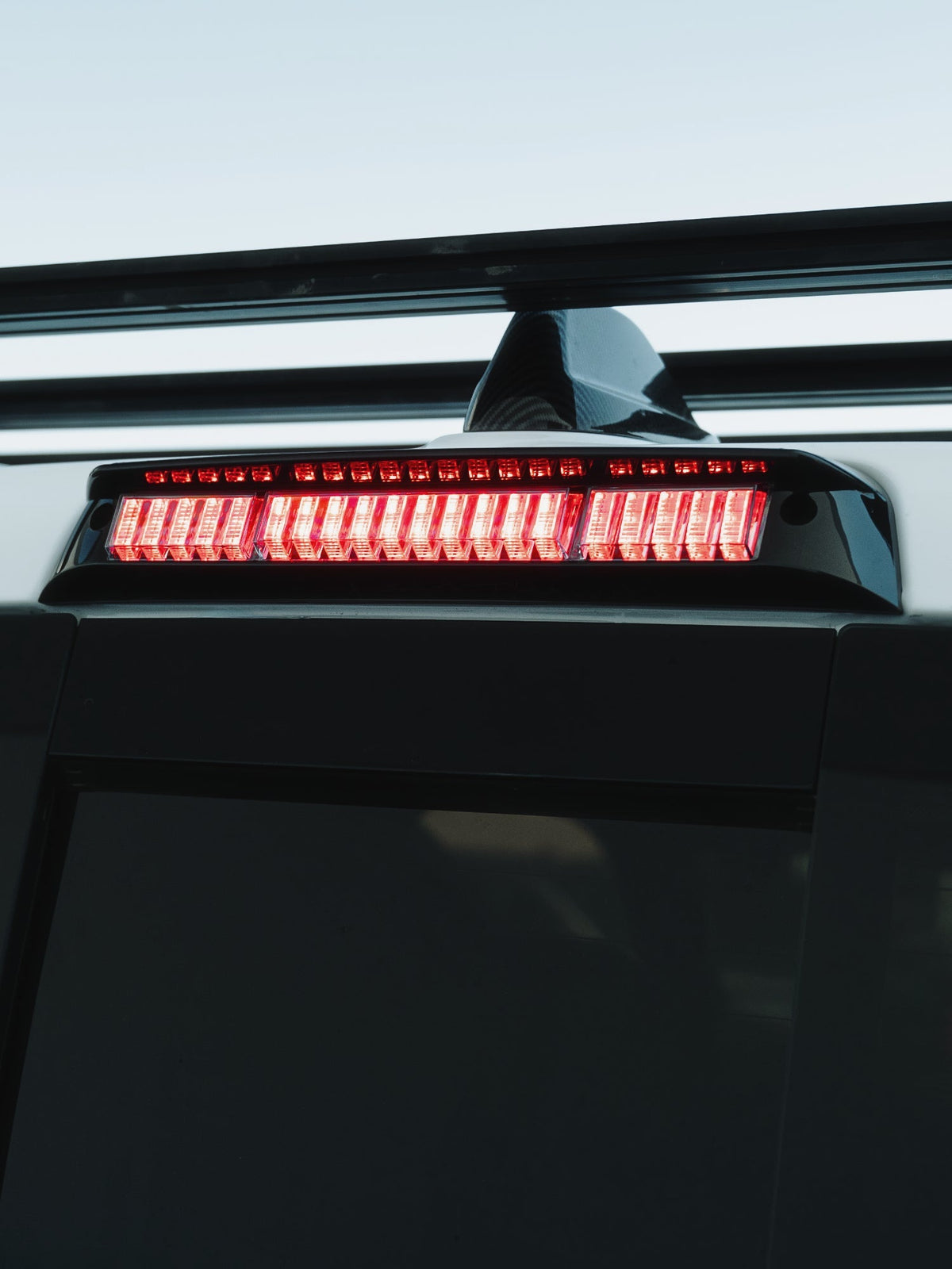 AlphaRex 19-26 Ram 1500 NOVA-Series Prismatic LED Third Brake Light - Alpha-Black - 220087 by AlphaRex - alternate view