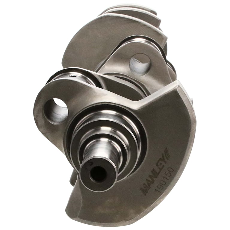 Manley Chevrolet Small Block Forged Crankshaft - 3.875in Stroke - 190480