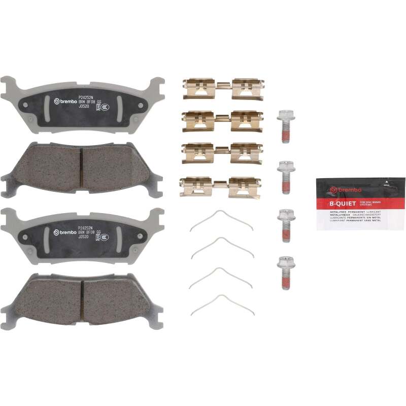 Brembo OE 2023 Ford Expedition/21-22 F-150 PRIME Ceramic Brake Pad - Rear - P24252N