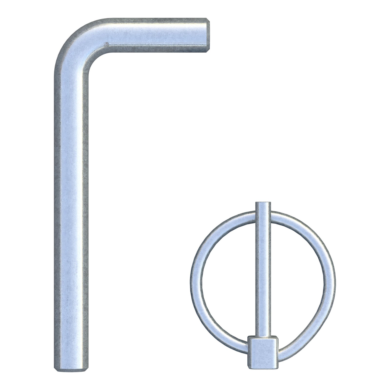 CURT 19251 Replacement Gooseneck Safety Chain Anchor Pins, Fits 60691