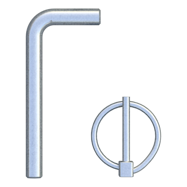 CURT 19251 Replacement Gooseneck Safety Chain Anchor Pins, Fits 60691