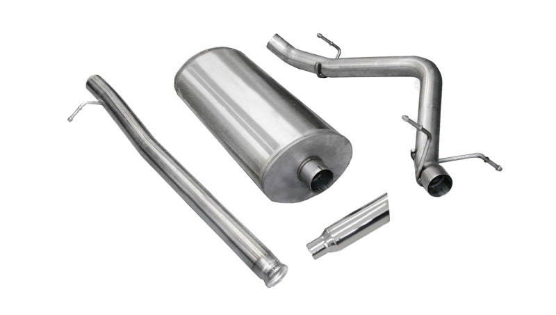 Corsa 2007-2009 Chevrolet Silverado Crew Cab/Short Bed 1500 6.2L V8 Polished Sport Cat-Back Exhaust - 24514