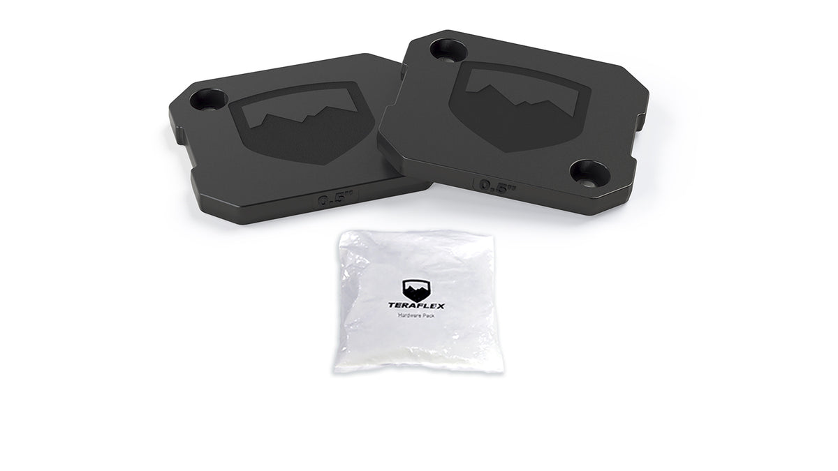 Teraflex JT Strike Pad Shim Kit - Rear Lower