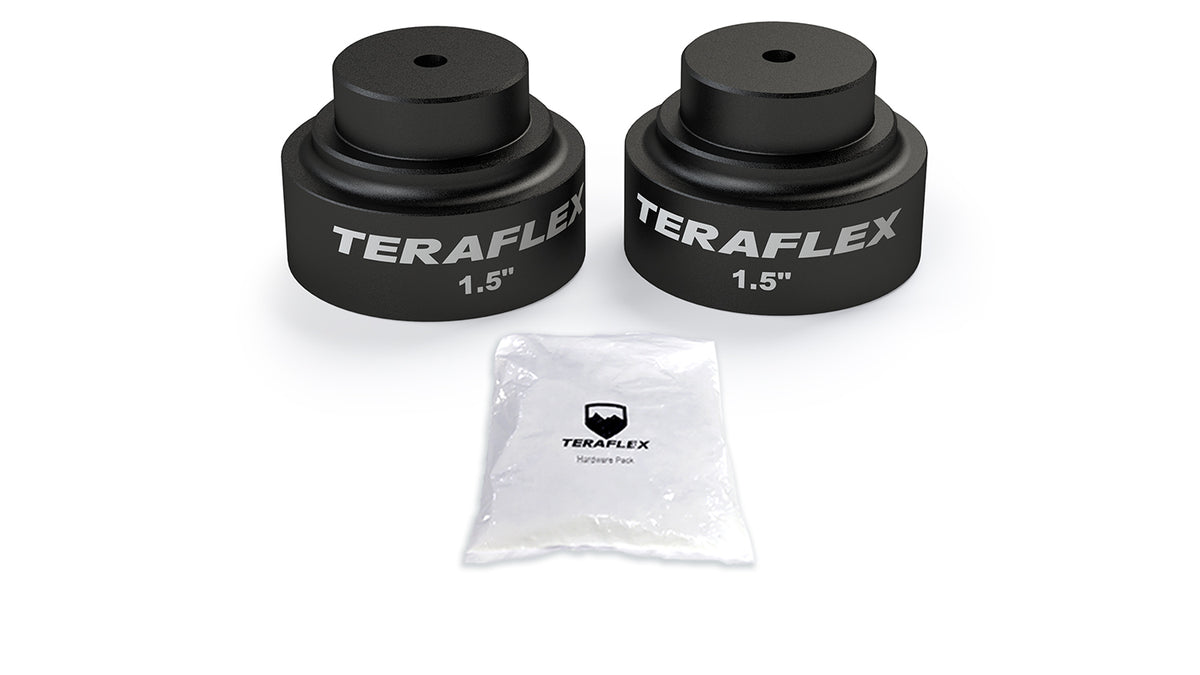 Teraflex JT 1.5” Strike Pad Ext Kit - Rear Upper
