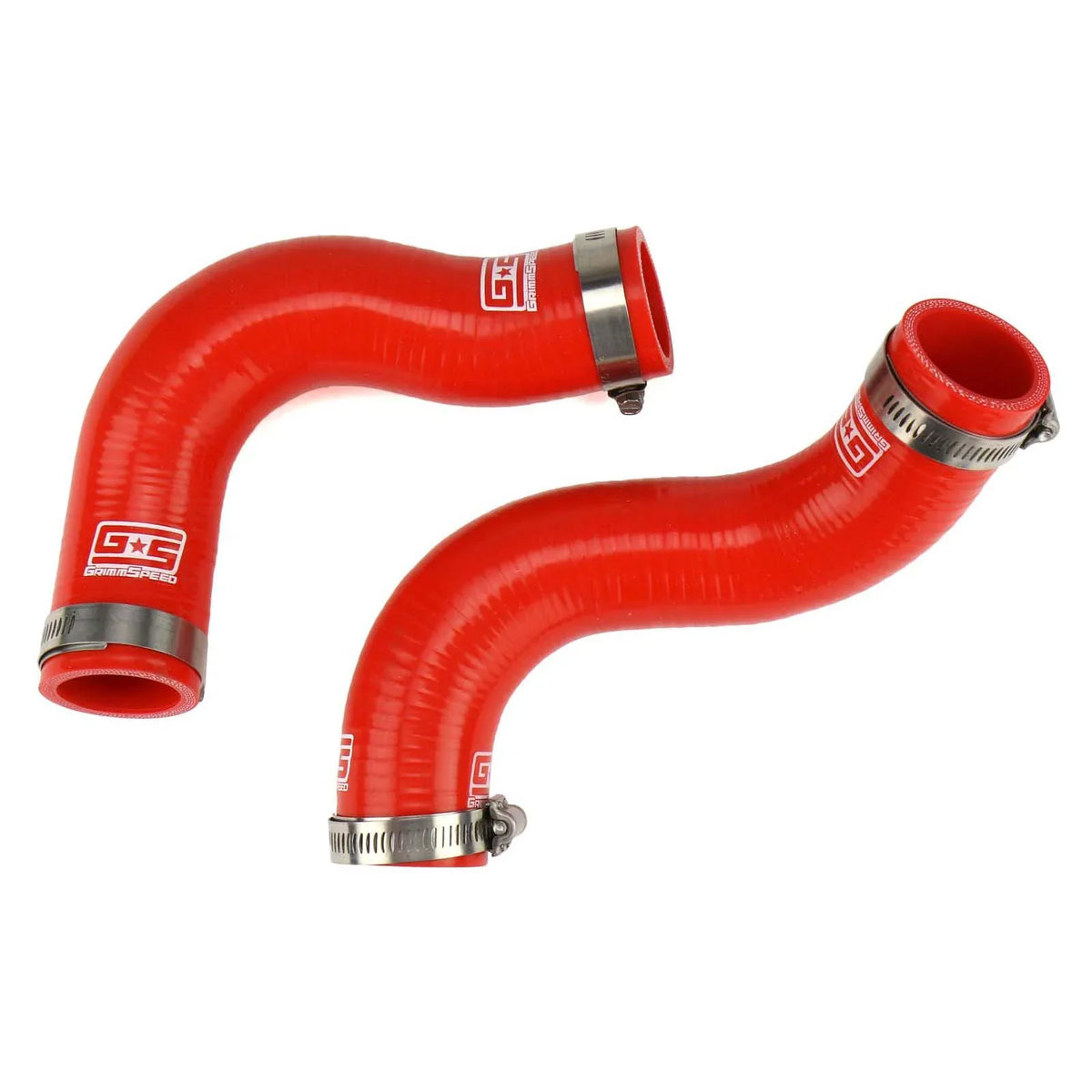 GrimmSpeed 04-08 Subaru Forester XT Radiator Hose Kit - Black - GRM405323
