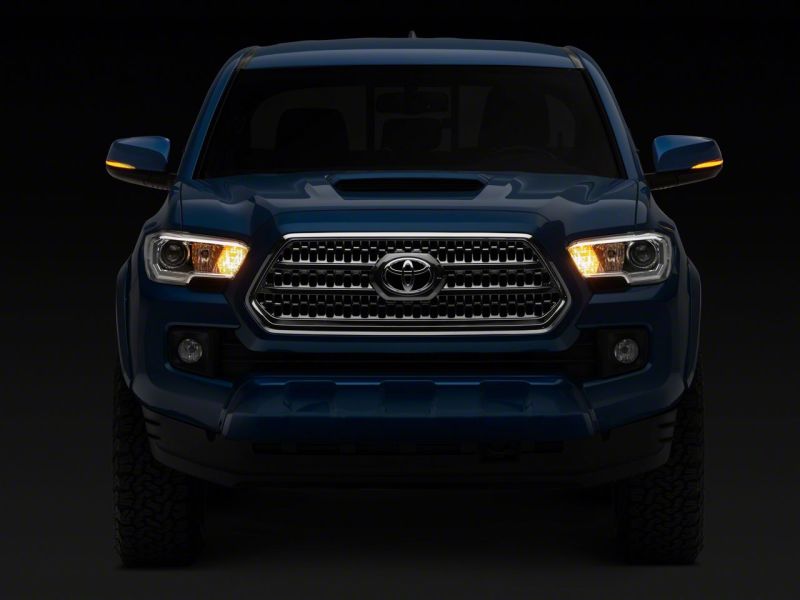 Raxiom 16-23 Toyota Tacoma Axial Series Mirror Mounted LED Sequential Turn Signals- Smoked - TT6983