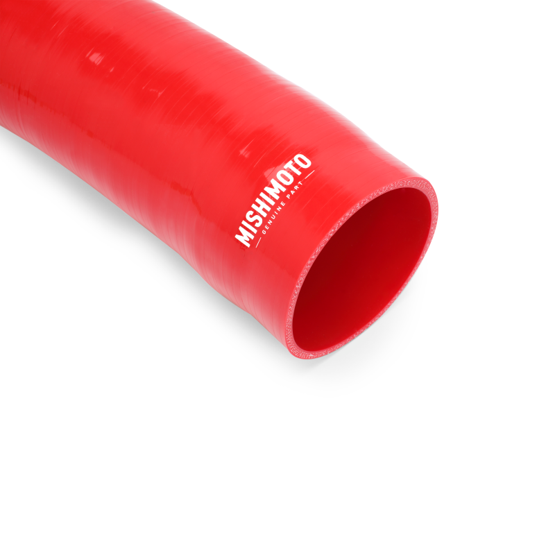 Mishimoto 2016+ Nissan Titan XD Silicone Induction Hose - Red - MMHOSE-XD-16IHRD