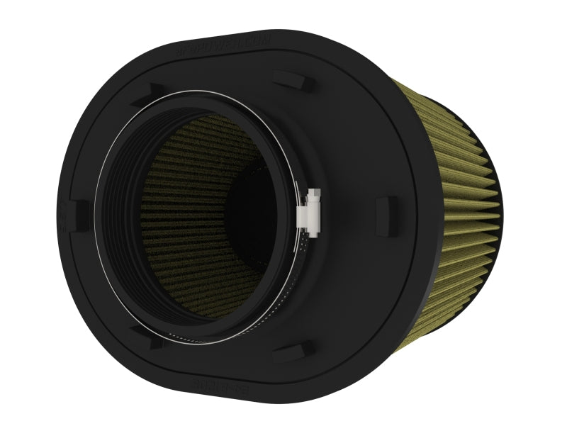 afe Magnum FORCE Intake Rplcmnt Air Filter 5-1/2IN F x (12-1/4x9-3/4)IN B x (11-1/4x8-3/4)IN Tx8IN H - 24-91205G
