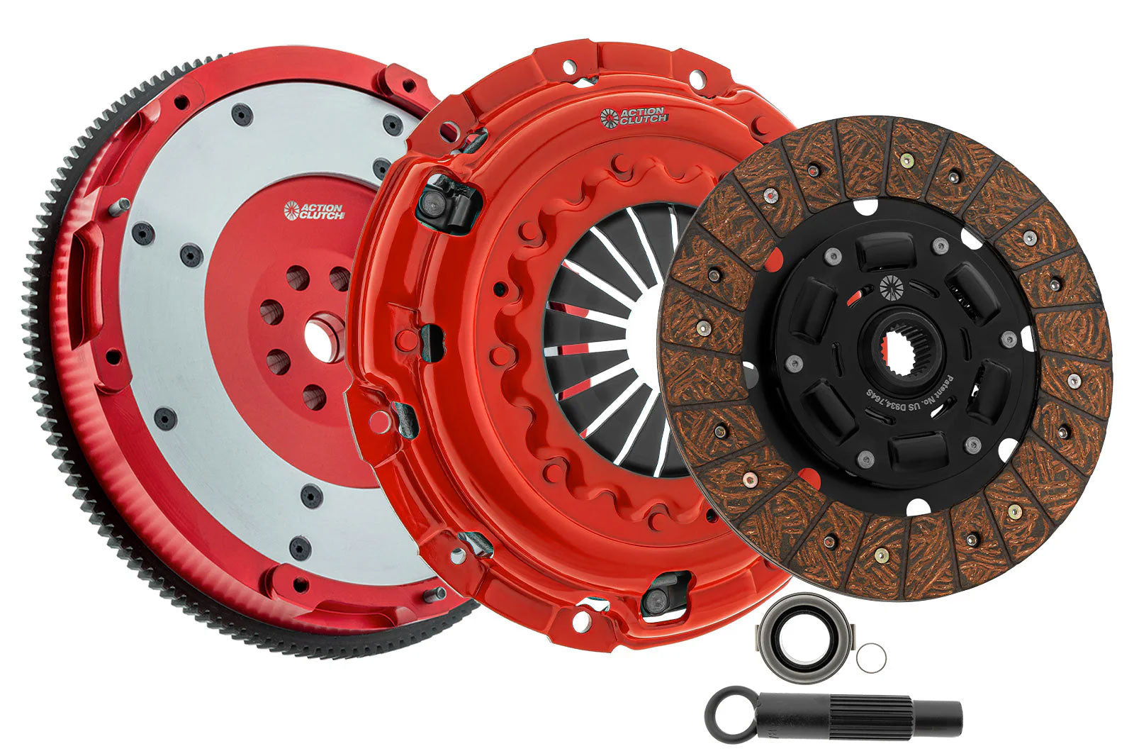 Action Clutch - Clutch Kit (1SC) for Acura Integra 2023 1.5L (L15CA) Aluminum Flywheel - ACR-3576-AL