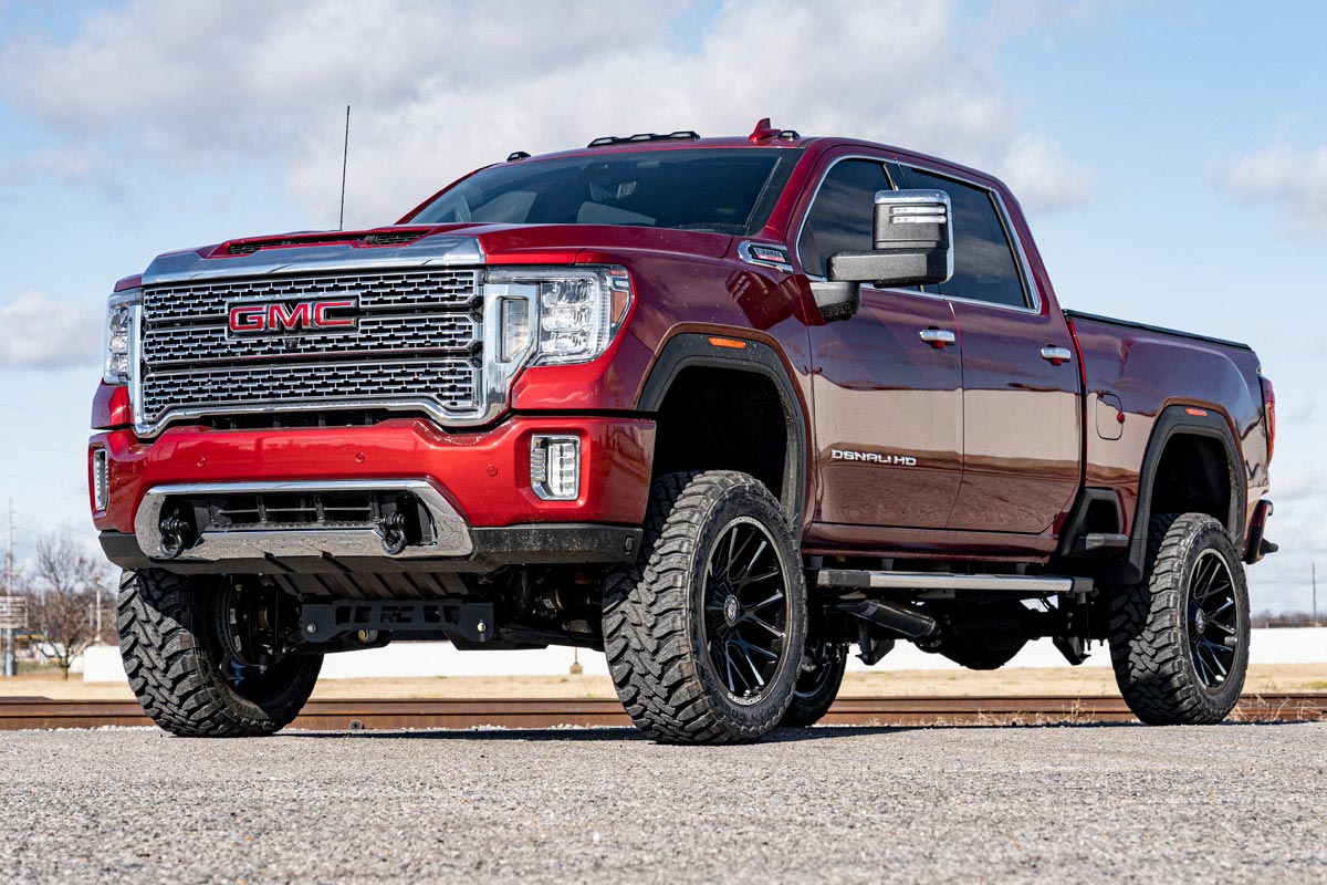 Rough Country - 5 Inch Lift Kit - NTD - Vertex Shocks - Chevy/GMC 2500HD/3500HD (20-25) - 10250 by Rough Country - angle view