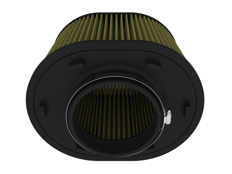 afe Magnum FORCE Intake Rplcmnt Air Filter 5-1/2IN F x (12-1/4x9-3/4)IN B x (11-1/4x8-3/4)IN Tx8IN H - 24-91205G