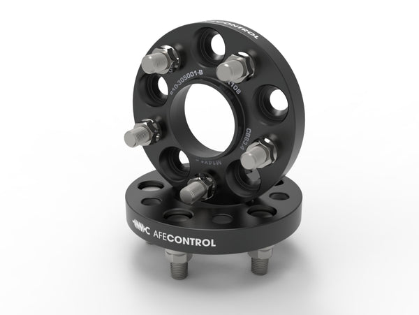 aFe  Control Forged Aluminum Wheel Spacers 5x108 CB 63.4 20 MM- 20-24 Ford Edge ST - 610-305001-B