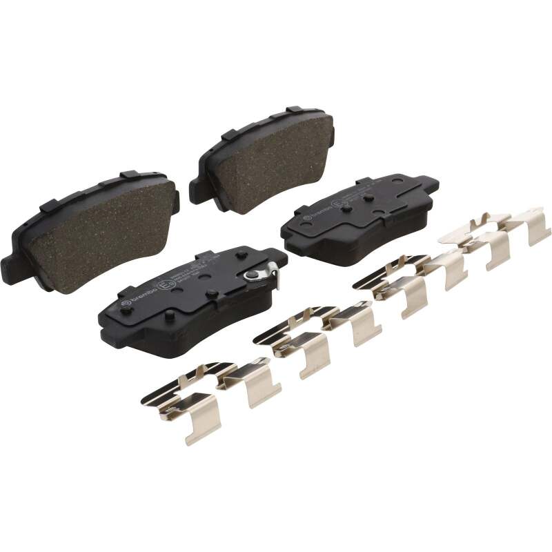 Brembo OE 2017 Hyundai Elantra/18-22 Ioniq/18-19 Sonata/16-17 Veloster Low-Met Brake Pad - Rear - P30094