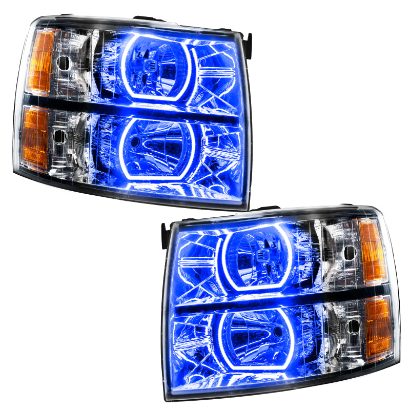 Oracle 07-13 Chevrolet Silverado SMD HL - Square - ColorSHIFT w/ BC1 Controller SEE WARRANTY - 8188-335