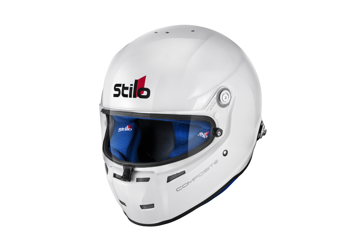 Stilo - SA2020 ST5 FN Composite Racing Helmet - White/Blue