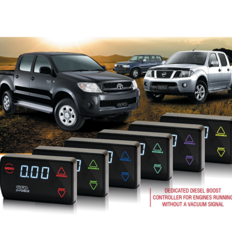 GFB D-FORCE Diesel Specific Electronic Boost Controller for Non-VNT Turbos (No EGT Module) - 3006