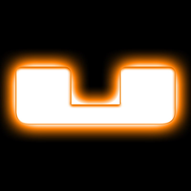 ORACLE Lighting Universal Illuminated LED Letter Badges - Matte Wht Surface Finish - U SEE WARRANTY - 3140-U-005