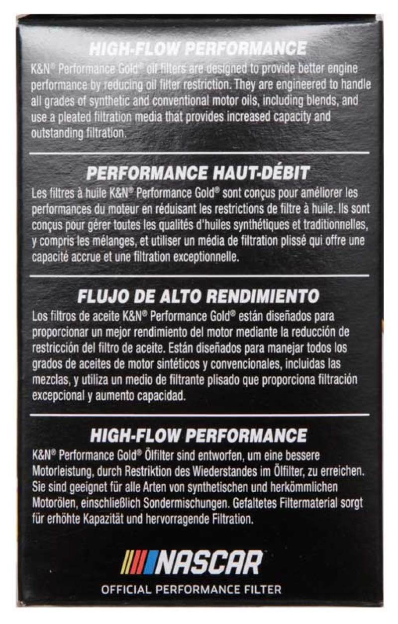 K&N Performance Oil Filter for Hyundai/Kia 3.8L V6, 4.6L/5.0L V8 - HP-7029 for 2010-2016 Hyundai Genesis Coupe - installed vi