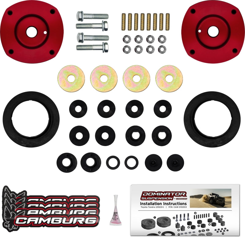 Camburg 22+ Toyota Tundra 2wd /4wd Dominator Preload Spacer Kit - CAM-310203
