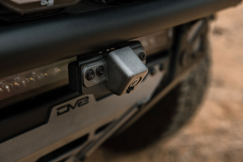 DV8 Offroad 21-26 Ford Bronco Tube Bumper Camera Relocation Bracket - Only for FBBR-08 and FBFR-02 - ABBR-05