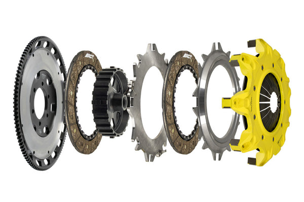 ACT 85-92 Mazda RX-7 FC Push Type Mod-Twin 225 HD Rigid Street Clutch Kit - T1S-MZ02 for 1986-1991 Mazda RX 7