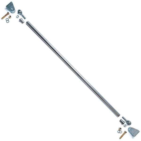 QA1 40in Diagonal Link Kit w/ Mounting Brackets & Tube Adapters - 7838-1068 by QA1 - front view