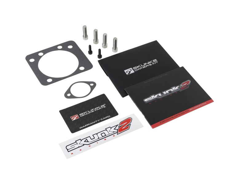 Skunk2 Pro Series Honda/Acura (D/B/H/F Series) 74mm Billet Throttle Body (Black Series) (Race Only) - 309-05-0065