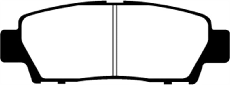 EBC 95-96 Toyota Avalon 3.0 Greenstuff Rear Brake Pads - DP21714