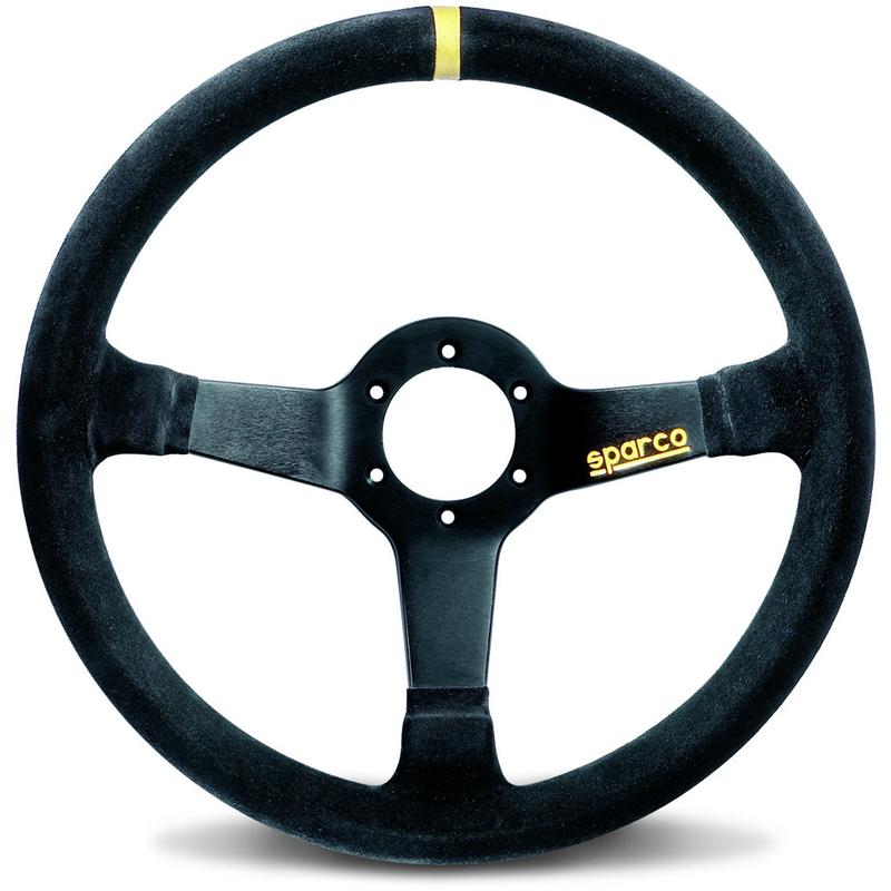 Sparco Strwhl 345 Suede Black - 015R345MSN