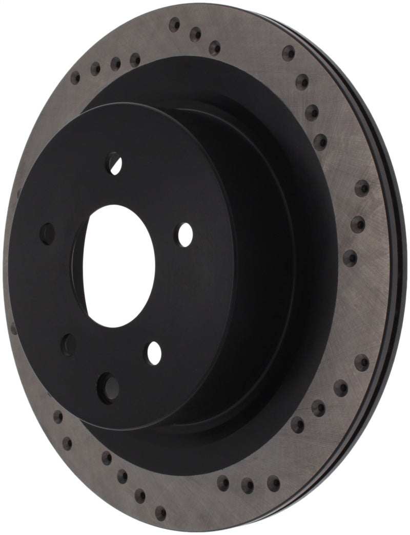 StopTech 08-09 Infiniti EX35 / 05-08 G35 / 09 G37 / 06-09 M35/M45 Drilled Right Rear Rotor - 128.42088R