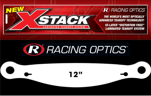 Stilo - 10253C HELMET TEAR-OFFS - ST5 W/O ZYLON PANEL - 2MM - CLEAR - PACK OF 30