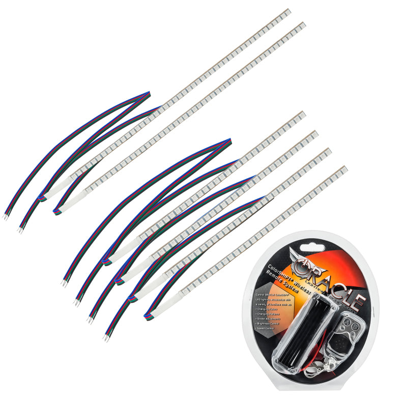 Oracle 17-19 Ford F-250/F-350 Superduty Headlight DRL Upgrade Kit - ColorSHIFT SEE WARRANTY - 2522-330