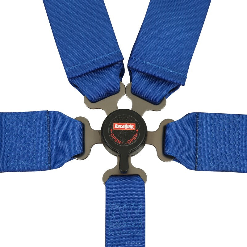RaceQuip Blue SFI CAMLOCK 5pt PD Lap Seat Belt - 741021RQP