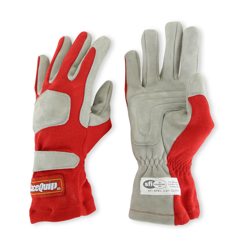 RaceQuip Red 1-Layer SFI-1 Glove - Small - 351012RQP